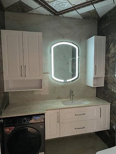 Hamam mebeli və güzgü dəstləri – müasir dizayn, fərdi ölçü və lalafo.az -da Hamam mebeli və güzgü dəstləri – müasir dizayn, fərdi ölçü və