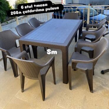 Hazir elde olan plastik masa dəstlərimiz Qiymət 260 m Çatdırılma şəhər lalafo.az -da Hazir elde olan plastik masa dəstlərimiz Qiymət 260 m Çatdırılma şəhər