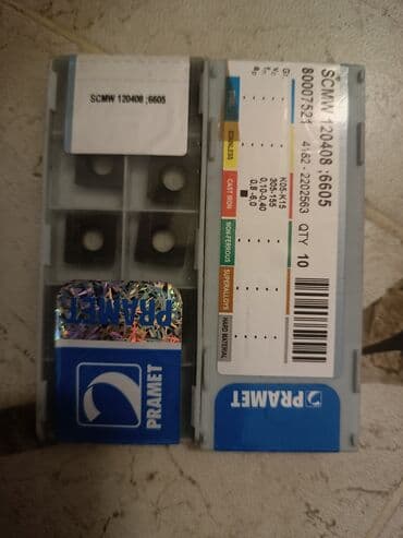 Mismarlar, şuruplar: Torna və frezə üçün kəsici lövhəciklər (karbid insertlər) komplekti - lalafo.az -da — 40 Mismarlar, şuruplar: Torna və frezə üçün kəsici lövhəciklər (karbid insertlər) komplekti - — 40