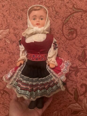 Vintaj Çexiya kuklasi. İdeal vəziyyətdə lalafo.az -da Vintaj Çexiya kuklasi. İdeal vəziyyətdə