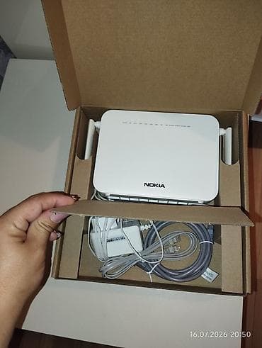 Nokia ev/ofa routeri – qutuda komplekt. təzə kimidi Xüsusiyyətlər: - lalafo.az -da Nokia ev/ofa routeri – qutuda komplekt. təzə kimidi Xüsusiyyətlər: -