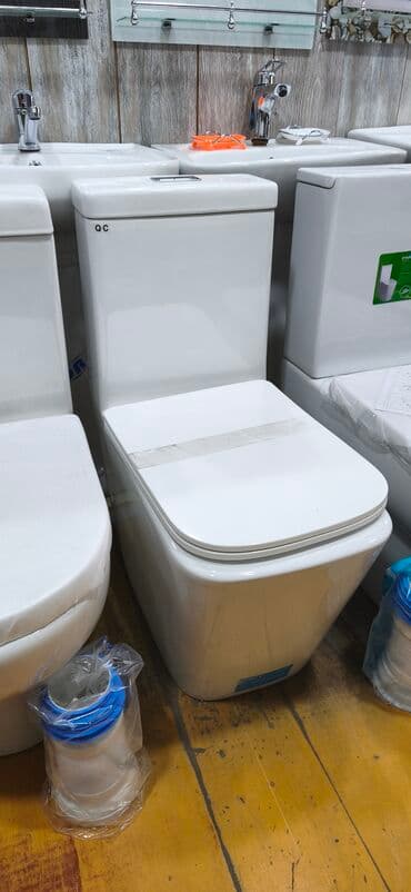 Kombi tualet (monoblok) – müasir dizaynlı, kvadrat xətli kompakt model lalafo.az -da Kombi tualet (monoblok) – müasir dizaynlı, kvadrat xətli kompakt model