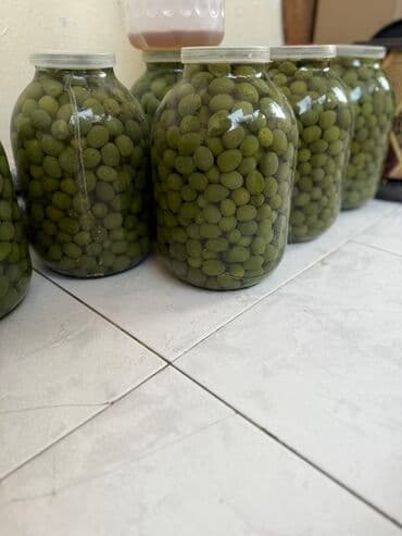 Məhsul: Şüşə bankalarda duzlu yaşıl zeytun Təsvir: - 3 litrlik şüşə lalafo.az -da Məhsul: Şüşə bankalarda duzlu yaşıl zeytun Təsvir: - 3 litrlik şüşə