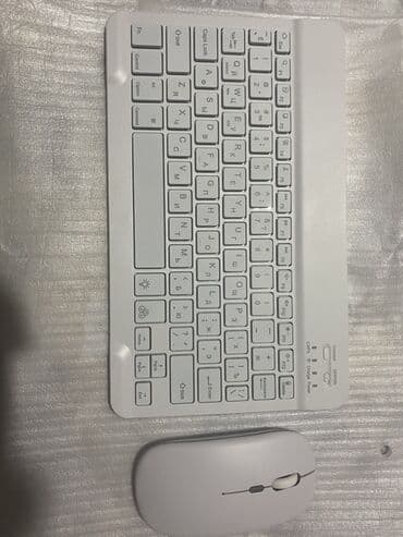 Simsiz klaviatura və siçan dəsti – kompakt, ağ rəng Xüsusiyyətlər: - lalafo.az -da Simsiz klaviatura və siçan dəsti – kompakt, ağ rəng Xüsusiyyətlər: -