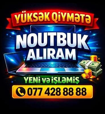 MSI: YÜKSƏK QİYMƏTƏ NOUTBUK ALIRAM at lalafo.az — 1 MSI: YÜKSƏK QİYMƏTƏ NOUTBUK ALIRAM — 1
