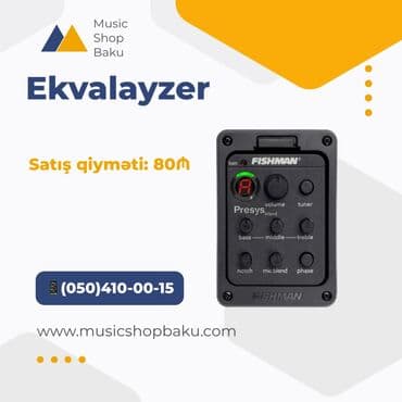 Fishman Ekvalayzer Model: Fishman 310 lalafo.az -da Fishman Ekvalayzer Model: Fishman 310