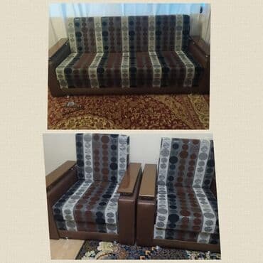 İşlənmiş, Divan, 2 kreslo, Bazalı, Açılan lalafo.az -da İşlənmiş, Divan, 2 kreslo, Bazalı, Açılan