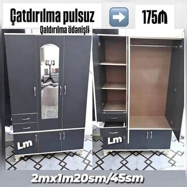 Yeni, 3 qapılı Dolab-asılqan lalafo.az -da Yeni, 3 qapılı Dolab-asılqan