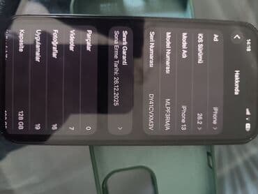 IPhone 13, 128 GB, Qara, Zəmanət lalafo.az -da IPhone 13, 128 GB, Qara, Zəmanət