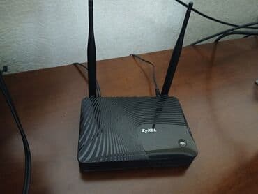 ZyXEL Wi‑Fi ADSL/VDSL router Xüsusiyyətlər: - 2 ədəd çıxarıla bilən lalafo.az -da ZyXEL Wi‑Fi ADSL/VDSL router Xüsusiyyətlər: - 2 ədəd çıxarıla bilən