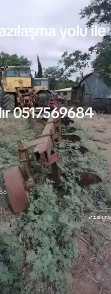 Ağır texnika – iri təkərli, sarı rəngli traktor/çəkmə maşını (ön lalafo.az -da — 5 Ağır texnika – iri təkərli, sarı rəngli traktor/çəkmə maşını (ön — 5