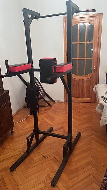 Çəkidə dayanma və press üçün çoxfunksiyalı turnik–parallel barlar lalafo.az -da Çəkidə dayanma və press üçün çoxfunksiyalı turnik–parallel barlar