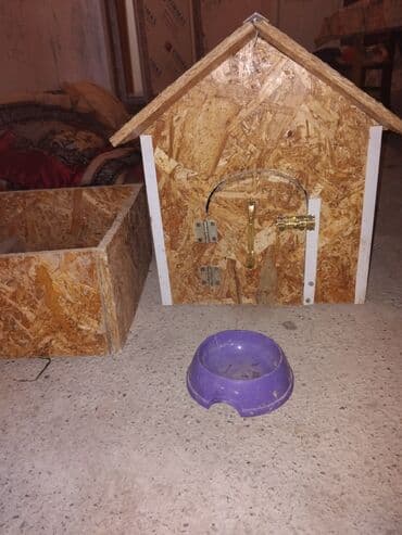 OSB materialdan hazırlanmış ev heyvanı üçün taxta ev - Material lalafo.az -da OSB materialdan hazırlanmış ev heyvanı üçün taxta ev - Material