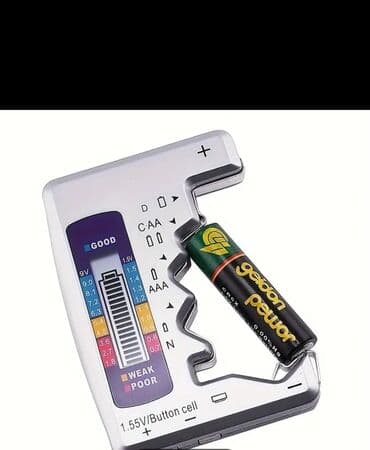 Холодильники для авто: Универсальный цифровой тестер батарей at lalafo.az — 2 Холодильники для авто: Универсальный цифровой тестер батарей — 2