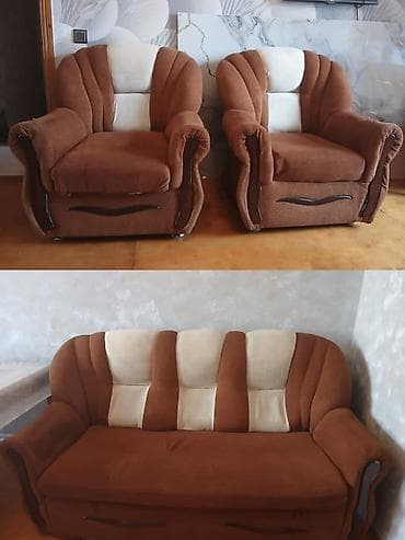 İşlənmiş, Divan, 2 kreslo lalafo.az -da İşlənmiş, Divan, 2 kreslo