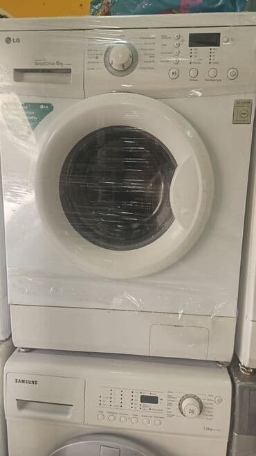 Paltaryuyan maşın LG, 6 kq, Avtomat, Qurutmasız lalafo.az -da Paltaryuyan maşın LG, 6 kq, Avtomat, Qurutmasız