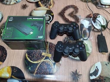 2.4G Wireless Controller Gamepad + TV retro oyun konsolu seti lalafo.az -da 2.4G Wireless Controller Gamepad + TV retro oyun konsolu seti