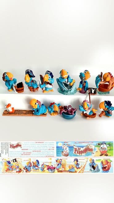 Kinder tutuquslar los pappagolos seriyasi kolleksiyasi 90 ci lalafo.az -da Kinder tutuquslar los pappagolos seriyasi kolleksiyasi 90 ci