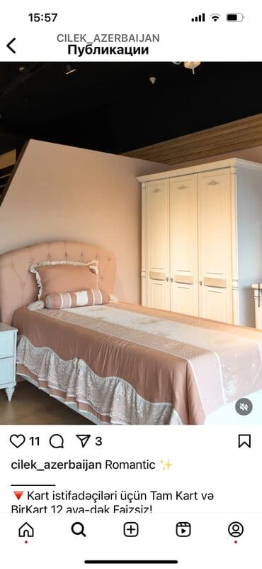 Qız üçün, İşlənmiş, Çarpayı, Bazalı, Matras ilə lalafo.az -da Qız üçün, İşlənmiş, Çarpayı, Bazalı, Matras ilə