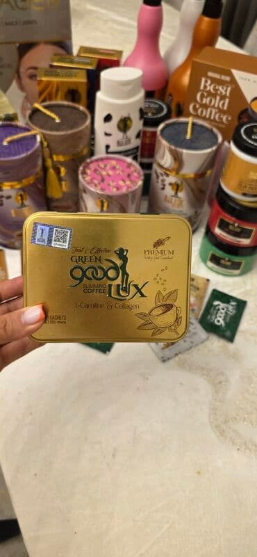 Good Lux Green arıqladıcı qəhvəsi L-Karnitin və Kollagenlə lalafo.az -da Good Lux Green arıqladıcı qəhvəsi L-Karnitin və Kollagenlə
