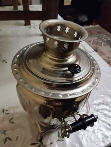 İşlənmiş Od Samovar, 5 l, Ünvandan götürmə, Ödənişli çatdırılma lalafo.az -da İşlənmiş Od Samovar, 5 l, Ünvandan götürmə, Ödənişli çatdırılma