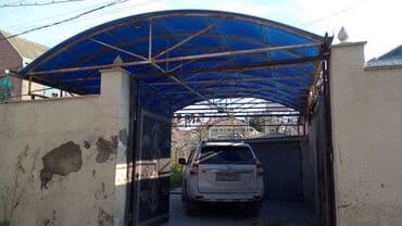 Polikarbonat dam örtüklü maşınlıq/baldax - Material: möhkəm metal lalafo.az -da Polikarbonat dam örtüklü maşınlıq/baldax - Material: möhkəm metal