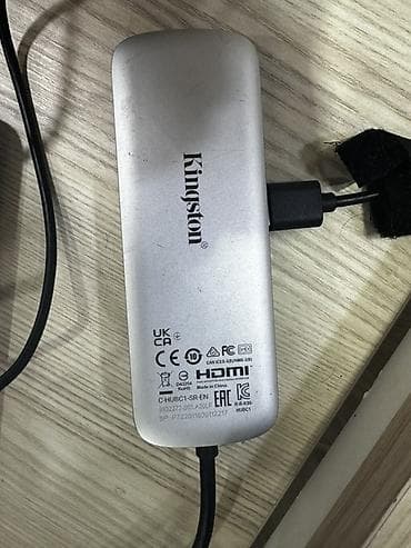 Kingston USB‑C çoxportlu HUB/adaptor Xüsusiyyətlər: - USB‑C qoşulma lalafo.az -da Kingston USB‑C çoxportlu HUB/adaptor Xüsusiyyətlər: - USB‑C qoşulma