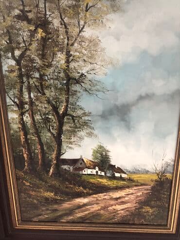 Картина пейзаж кисти известного Фламандского художника ! lalafo.az -da Картина пейзаж кисти известного Фламандского художника !