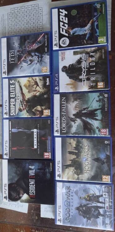 Sony playstation 5 orijinal oyun diskleri. Ciziqsiz tertemiz yeni lalafo.az -da Sony playstation 5 orijinal oyun diskleri. Ciziqsiz tertemiz yeni