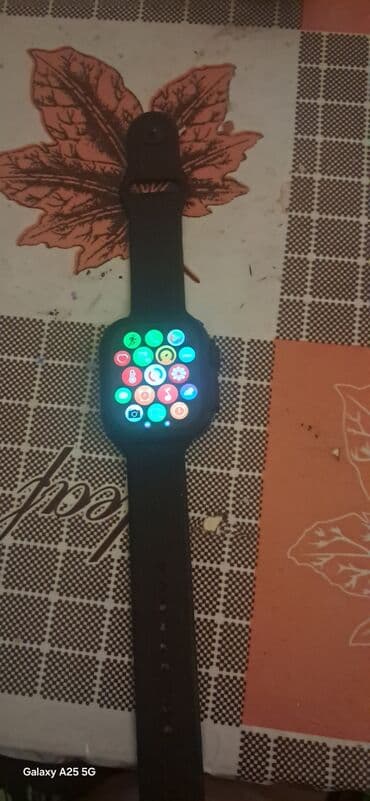 Smart saat, Smart, Sensor ekran, rəng - Qara lalafo.az -da Smart saat, Smart, Sensor ekran, rəng - Qara