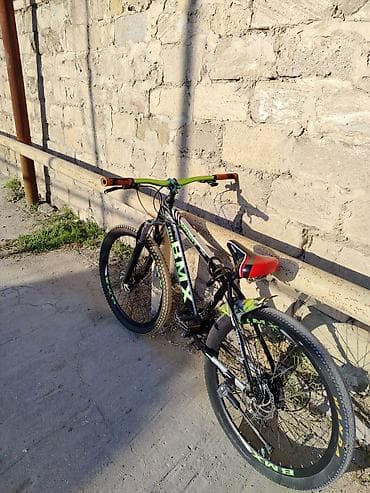 MTB tipli velosiped – BMX dizaynlı Velosipedde yaşıl rul, xamilyon lalafo.az -da MTB tipli velosiped – BMX dizaynlı Velosipedde yaşıl rul, xamilyon