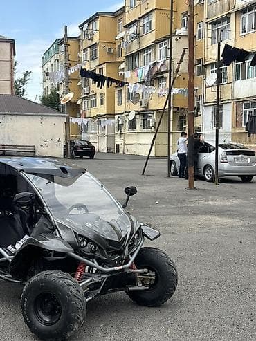 Buggy/ATV – 2 nəfərlik, şəhər və off-road üçün Baggy rengi boz lalafo.az -da Buggy/ATV – 2 nəfərlik, şəhər və off-road üçün Baggy rengi boz