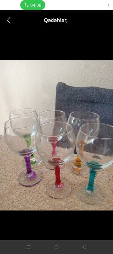 Qədəhlər, Şüşə, 6 ədədli dəst lalafo.az -da Qədəhlər, Şüşə, 6 ədədli dəst