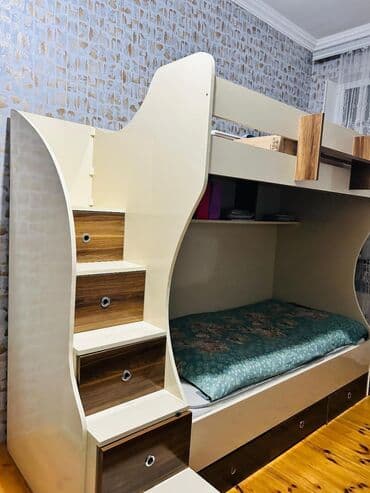 Oğlan və qız üçün, Çarpayı, Matras ilə, Siyirməli, Laminat lalafo.az -da Oğlan və qız üçün, Çarpayı, Matras ilə, Siyirməli, Laminat